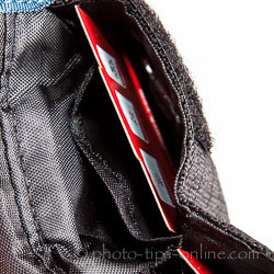 Rogue Indicator Battery Pouch: inside pocket to hold indicator card